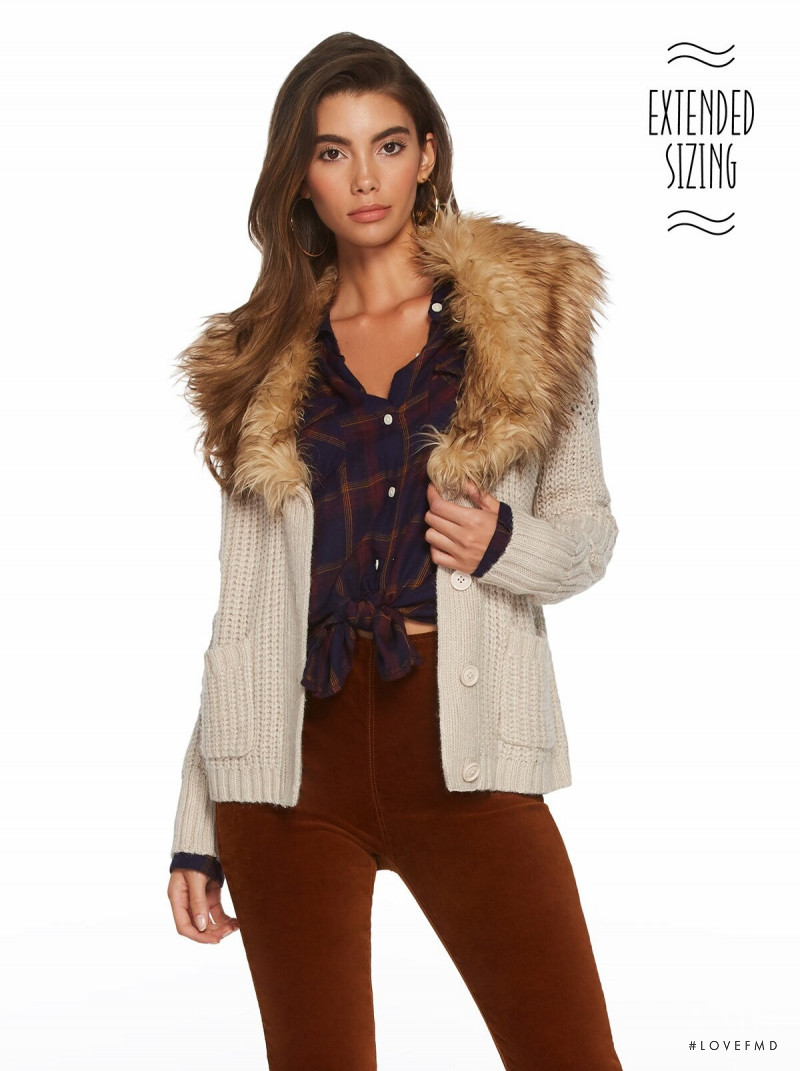 Cindy Mello featured in  the Jessica Simpson catalogue for Winter 2019