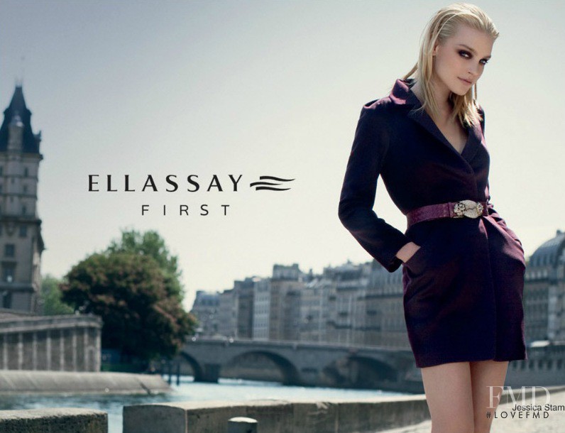 Jessica Stam featured in  the Ellassay advertisement for Autumn/Winter 2011