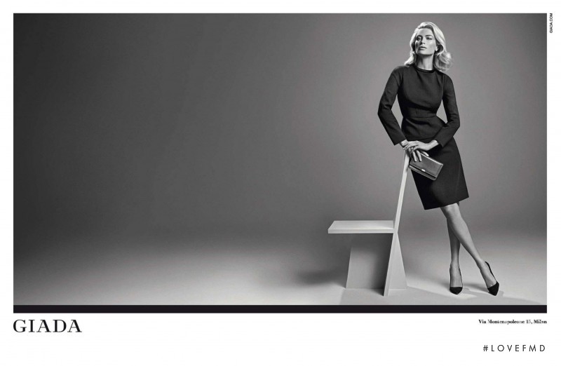 Carolyn Murphy featured in  the Giada advertisement for Autumn/Winter 2013
