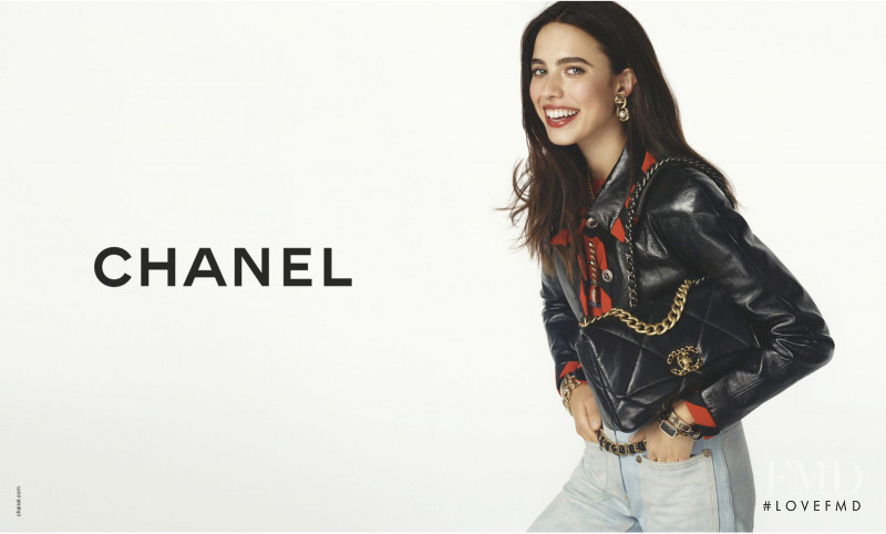 Margaret Qualley featured in  the Chanel advertisement for Pre-Fall 2020