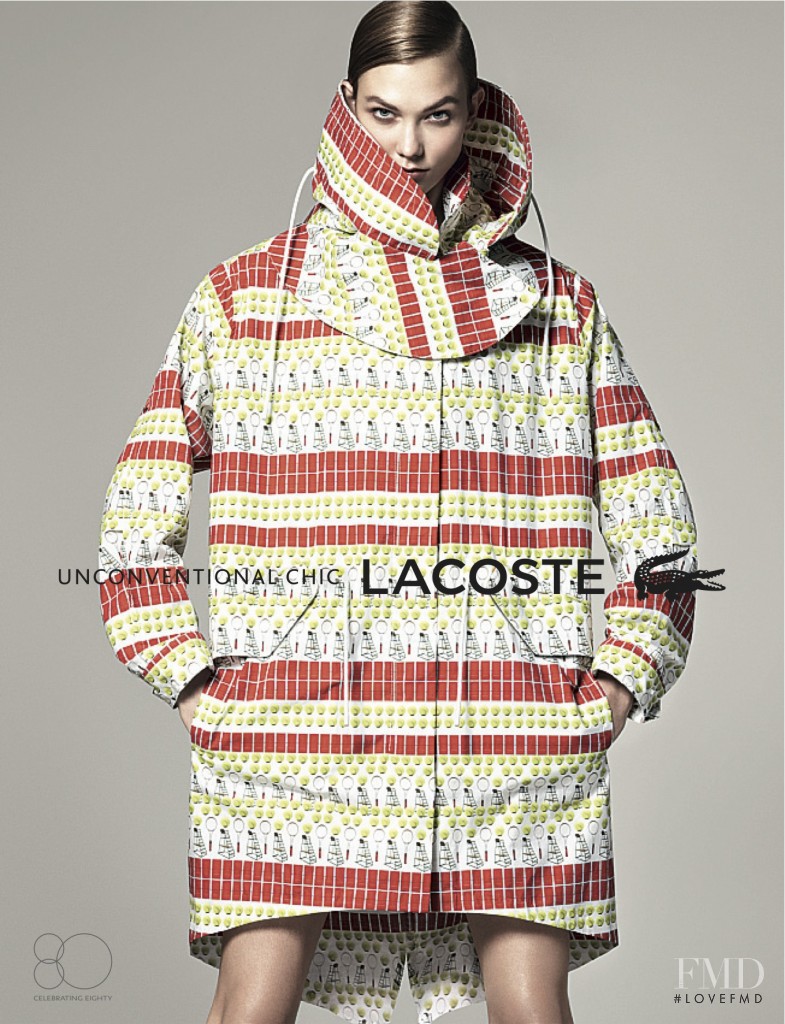 Karlie Kloss featured in  the Lacoste advertisement for Spring/Summer 2013