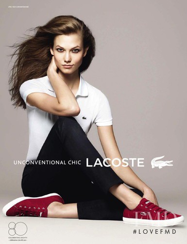 Karlie Kloss featured in  the Lacoste advertisement for Spring/Summer 2013