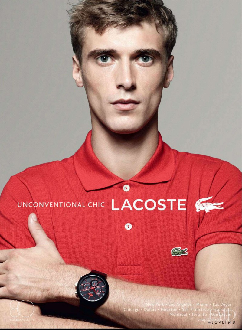 Lacoste advertisement for Spring/Summer 2013