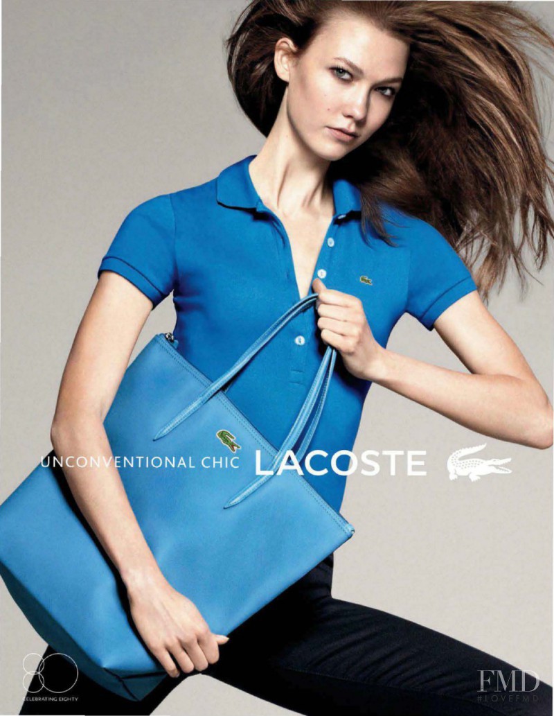 Karlie Kloss featured in  the Lacoste advertisement for Spring/Summer 2013