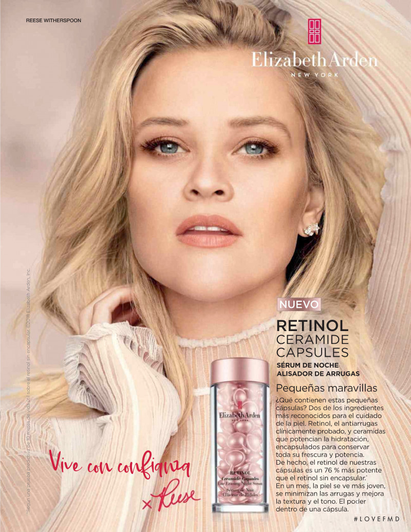 Elizabeth Arden advertisement for Spring/Summer 2020