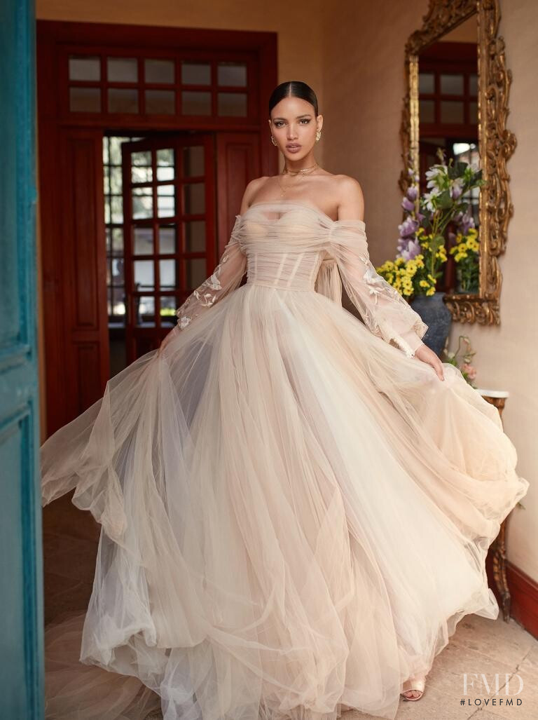 Veridiana Ferreira featured in  the Galia Lahav lookbook for Spring/Summer 2020