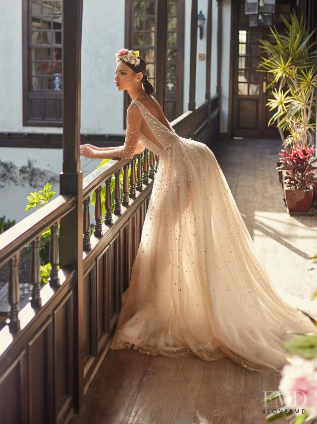 Veridiana Ferreira featured in  the Galia Lahav lookbook for Spring/Summer 2020