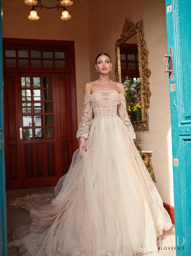 Veridiana Ferreira featured in  the Galia Lahav lookbook for Spring/Summer 2020