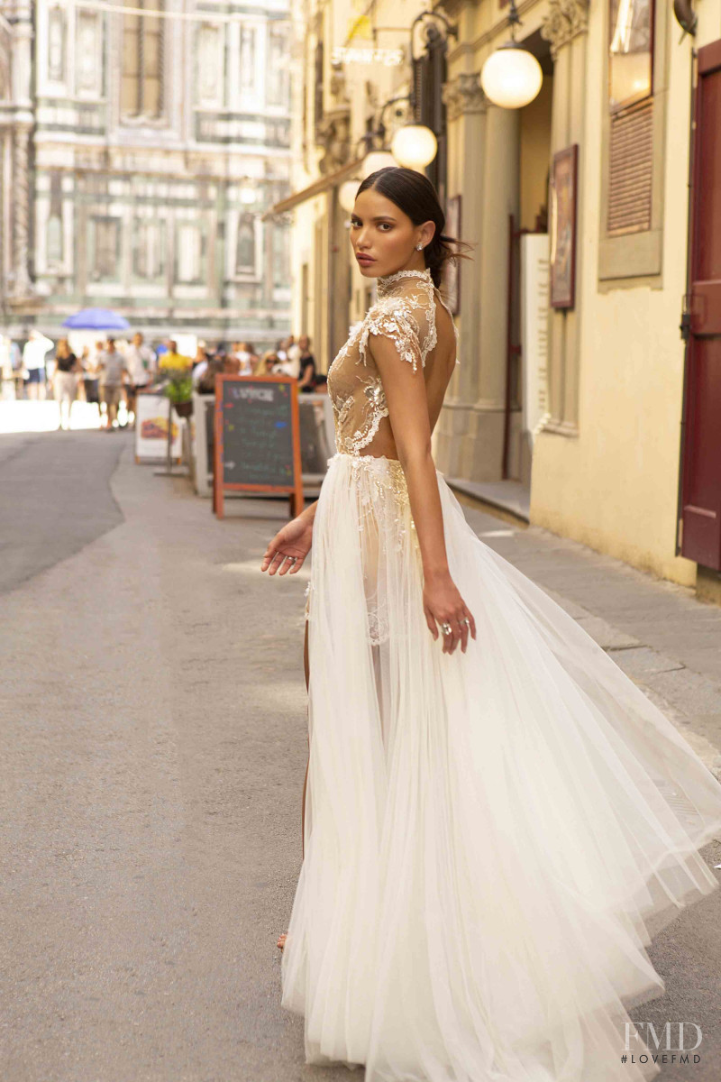 Veridiana Ferreira featured in  the Berta Bridal lookbook for Autumn/Winter 2020