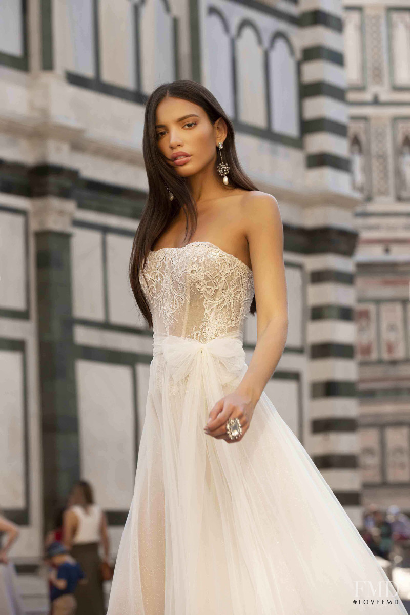 Veridiana Ferreira featured in  the Berta Bridal lookbook for Autumn/Winter 2020