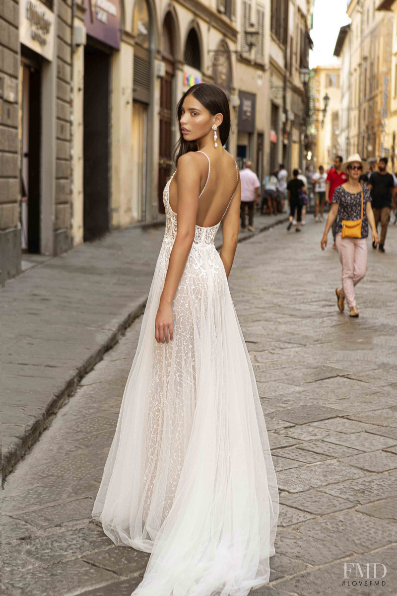 Veridiana Ferreira featured in  the Berta Bridal lookbook for Autumn/Winter 2020