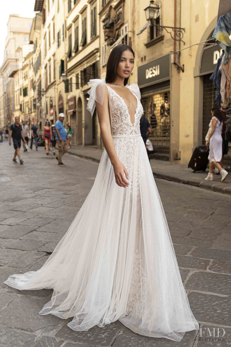 Veridiana Ferreira featured in  the Berta Bridal lookbook for Autumn/Winter 2020