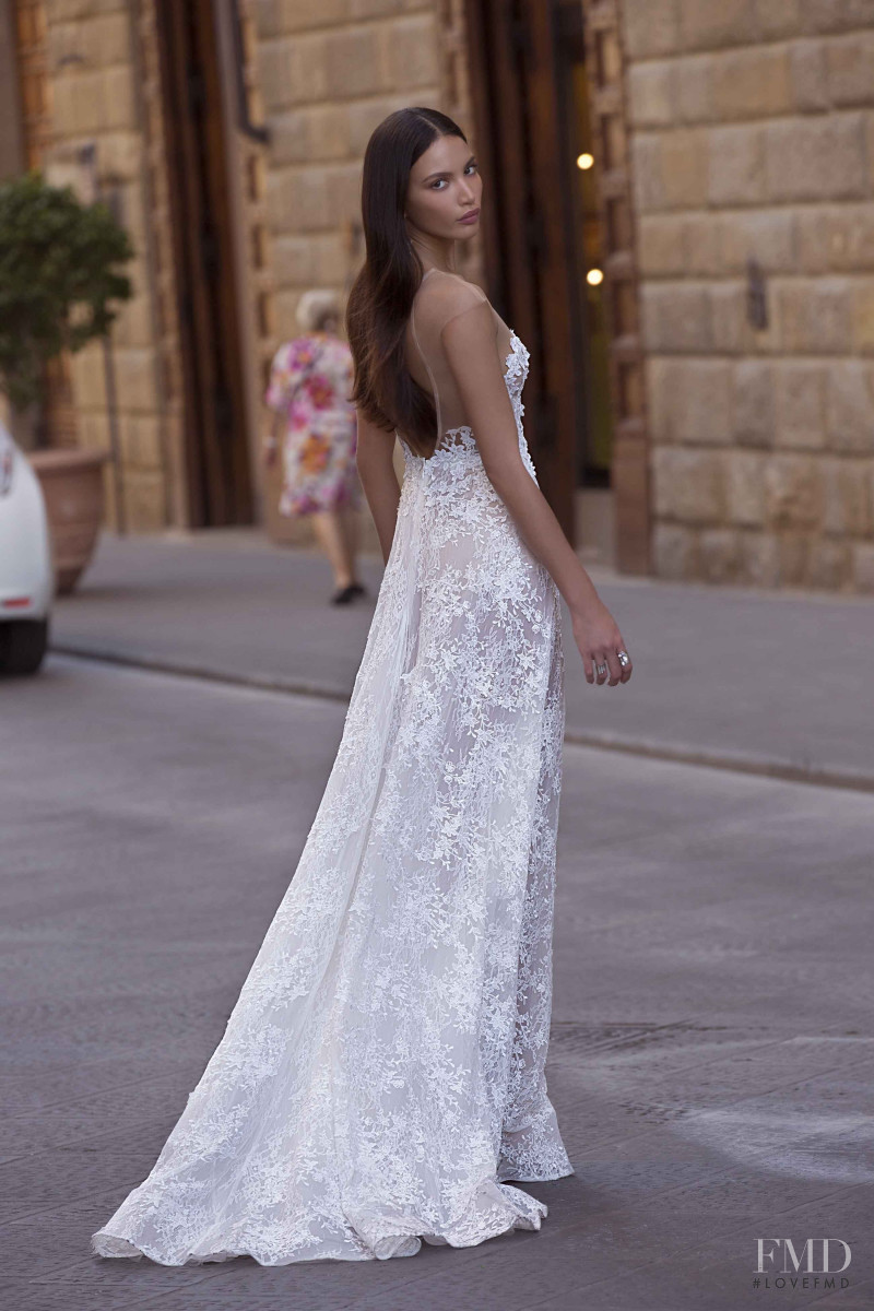 Veridiana Ferreira featured in  the Berta Bridal lookbook for Autumn/Winter 2020