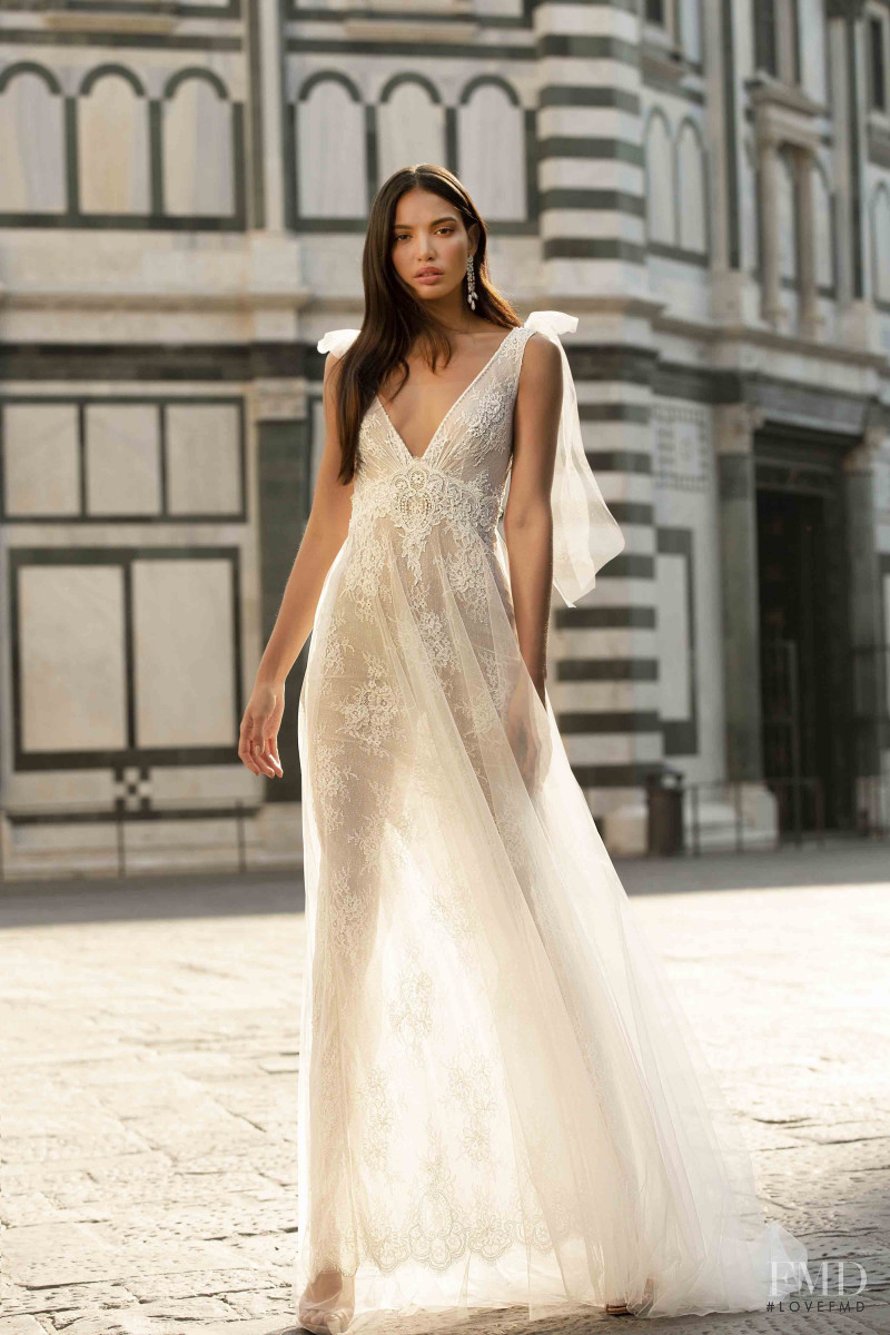 Veridiana Ferreira featured in  the Berta Bridal lookbook for Autumn/Winter 2020