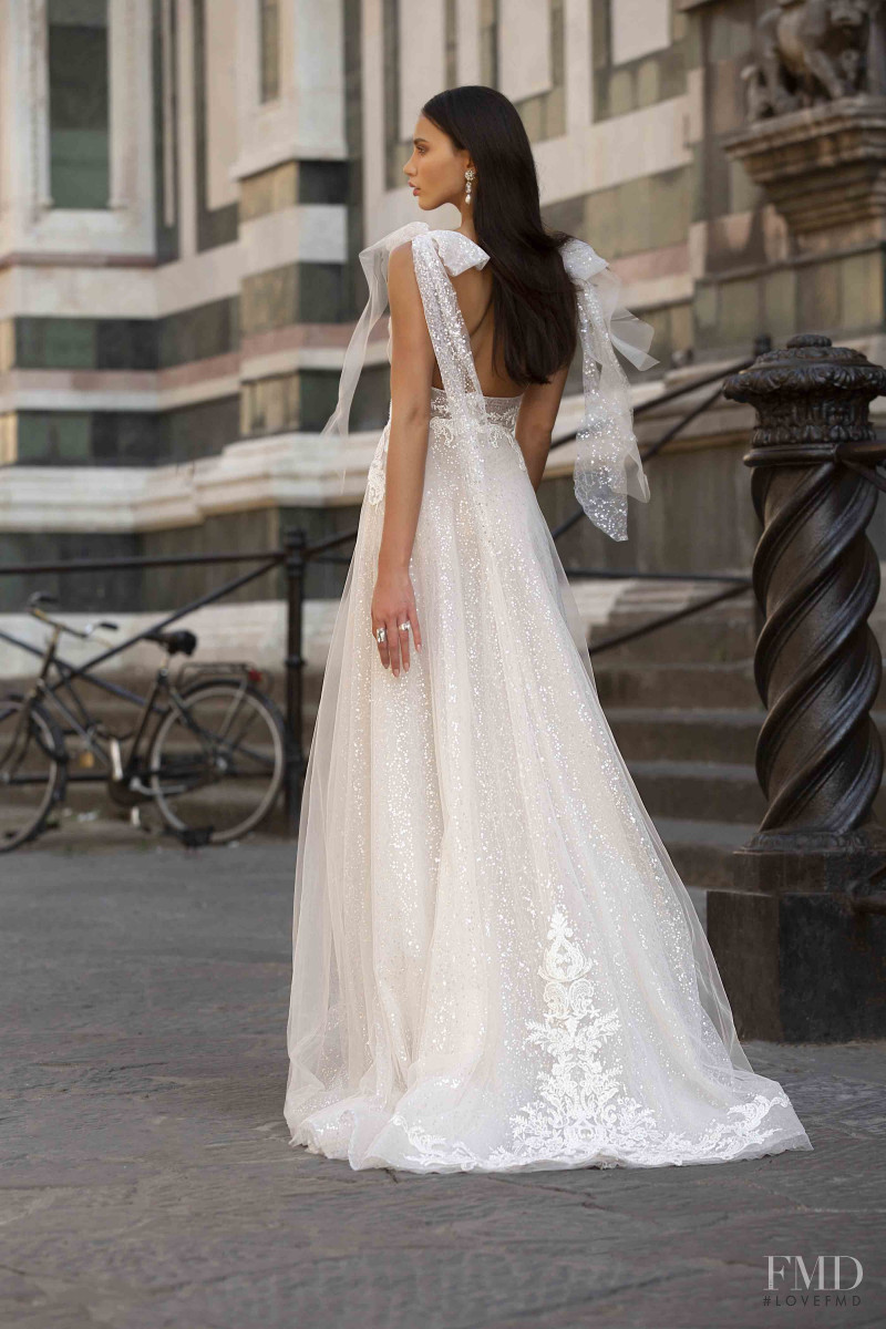 Veridiana Ferreira featured in  the Berta Bridal lookbook for Autumn/Winter 2020