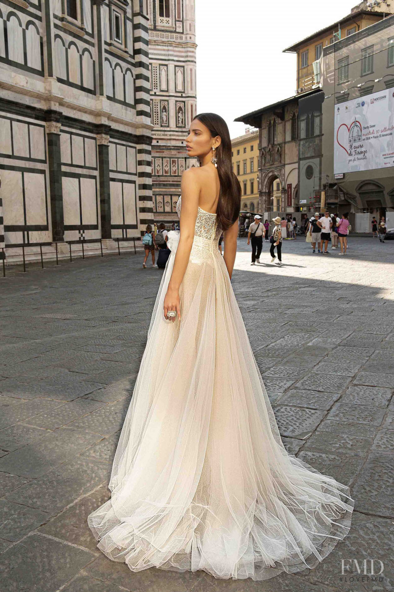 Veridiana Ferreira featured in  the Berta Bridal lookbook for Autumn/Winter 2020