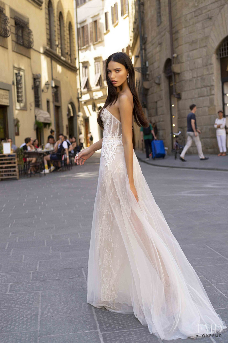 Veridiana Ferreira featured in  the Berta Bridal lookbook for Autumn/Winter 2020