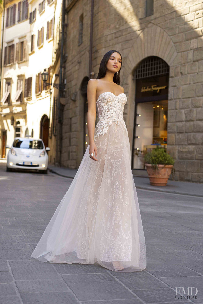 Veridiana Ferreira featured in  the Berta Bridal lookbook for Autumn/Winter 2020