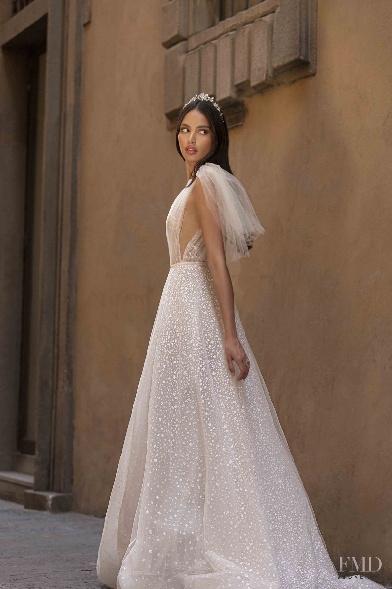 Veridiana Ferreira featured in  the Berta Bridal lookbook for Autumn/Winter 2020