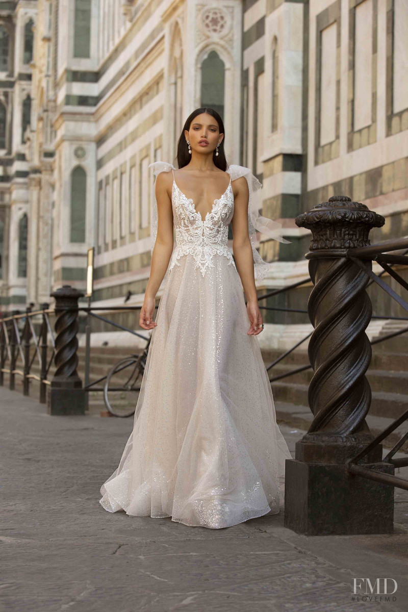 Veridiana Ferreira featured in  the Berta Bridal lookbook for Autumn/Winter 2020