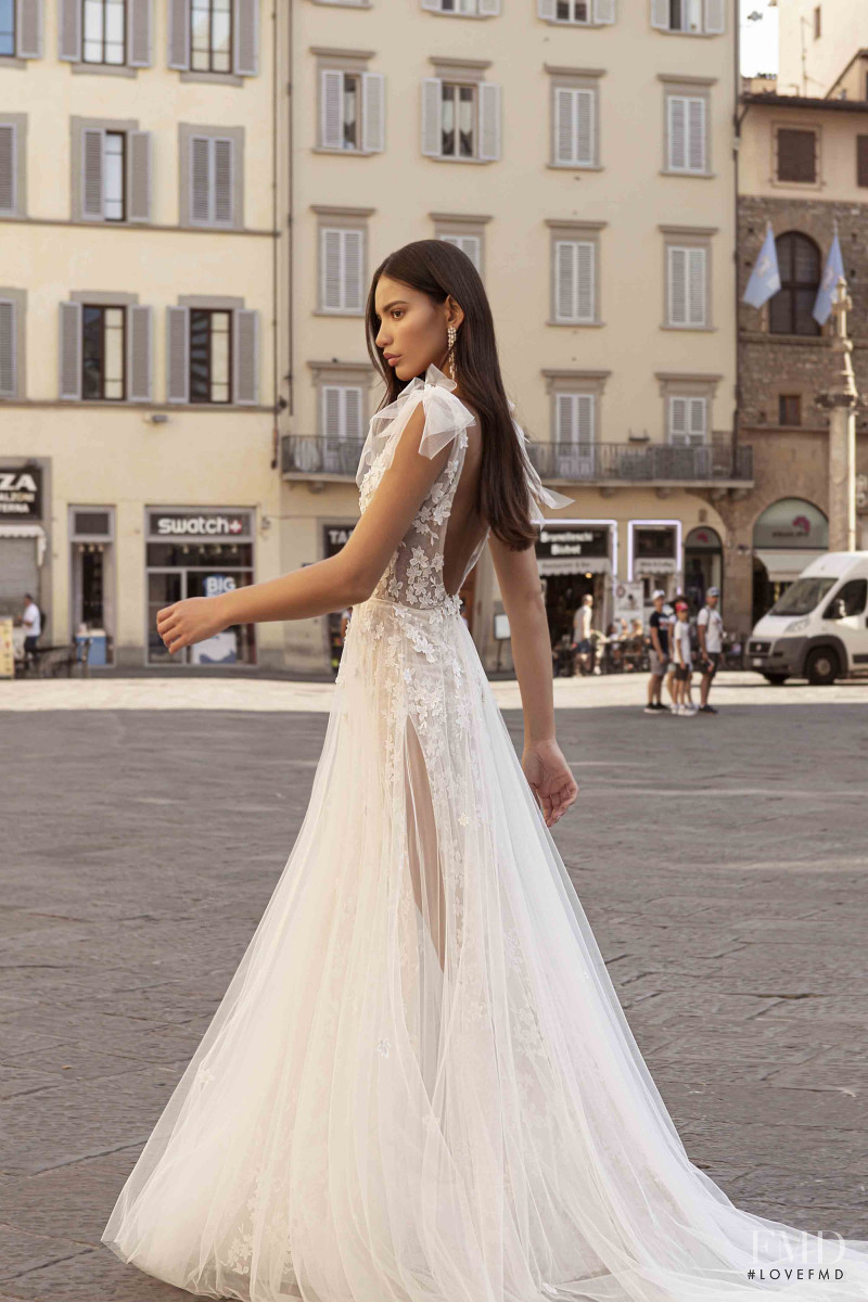 Veridiana Ferreira featured in  the Berta Bridal lookbook for Autumn/Winter 2020