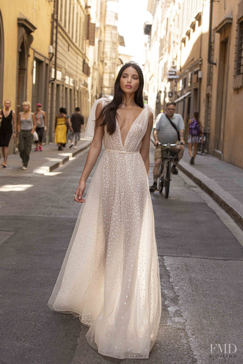 Veridiana Ferreira featured in  the Berta Bridal lookbook for Autumn/Winter 2020