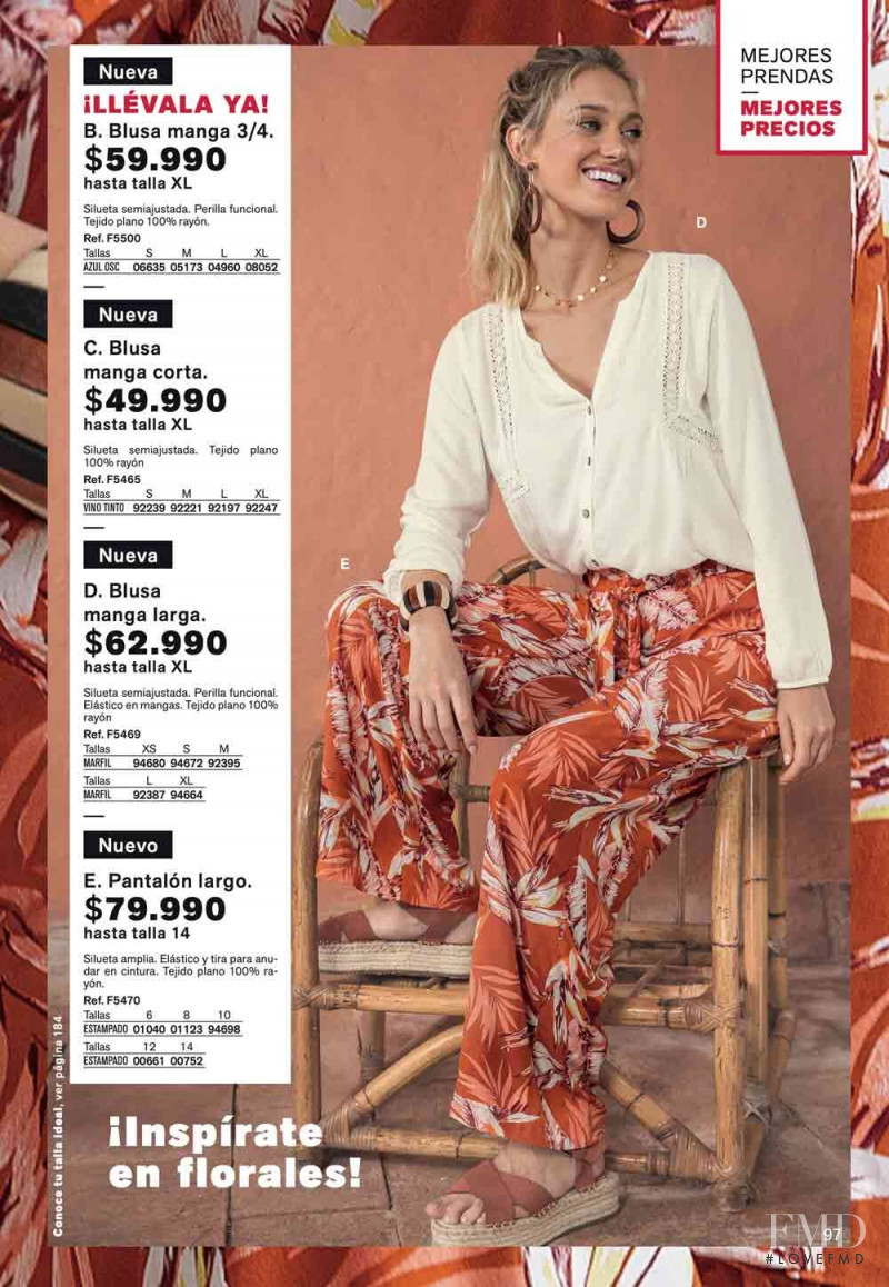 Caroline Lowe featured in  the Leonisa catalogue for Autumn/Winter 2019