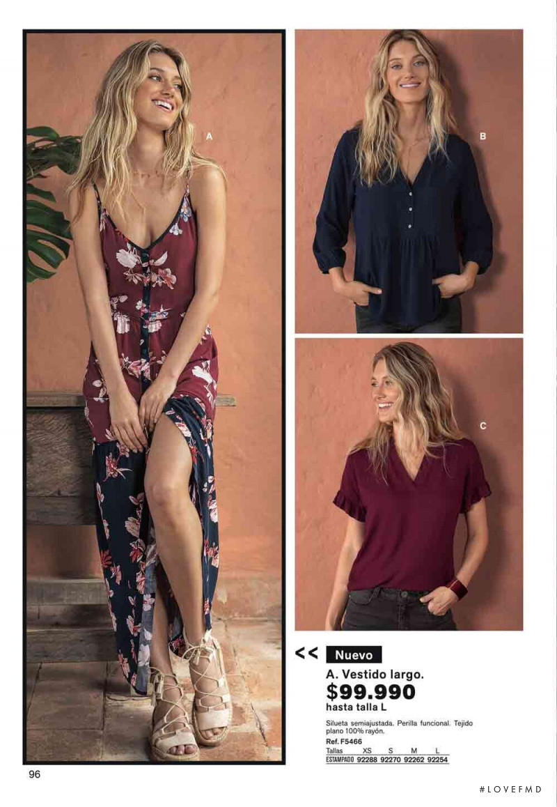 Caroline Lowe featured in  the Leonisa catalogue for Autumn/Winter 2019