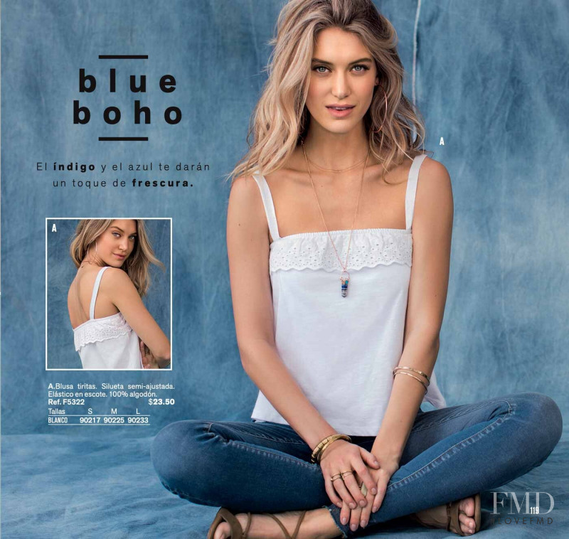 Caroline Lowe featured in  the Leonisa catalogue for Summer 2019