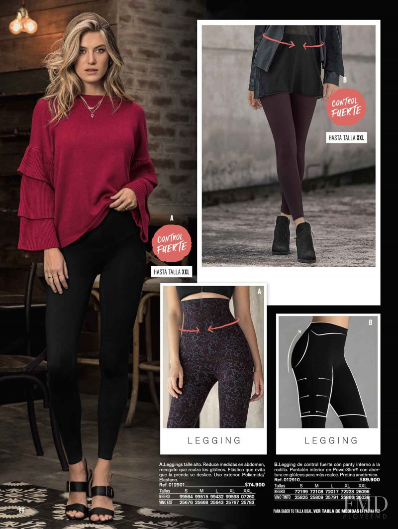 Caroline Lowe featured in  the Leonisa catalogue for Summer 2019