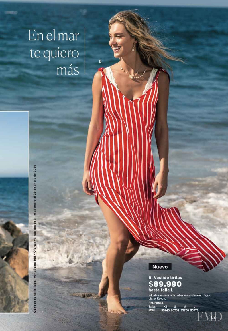 Caroline Lowe featured in  the Leonisa catalogue for Spring/Summer 2020