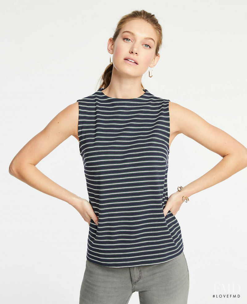 Caroline Lowe featured in  the Ann Taylor catalogue for Spring/Summer 2019