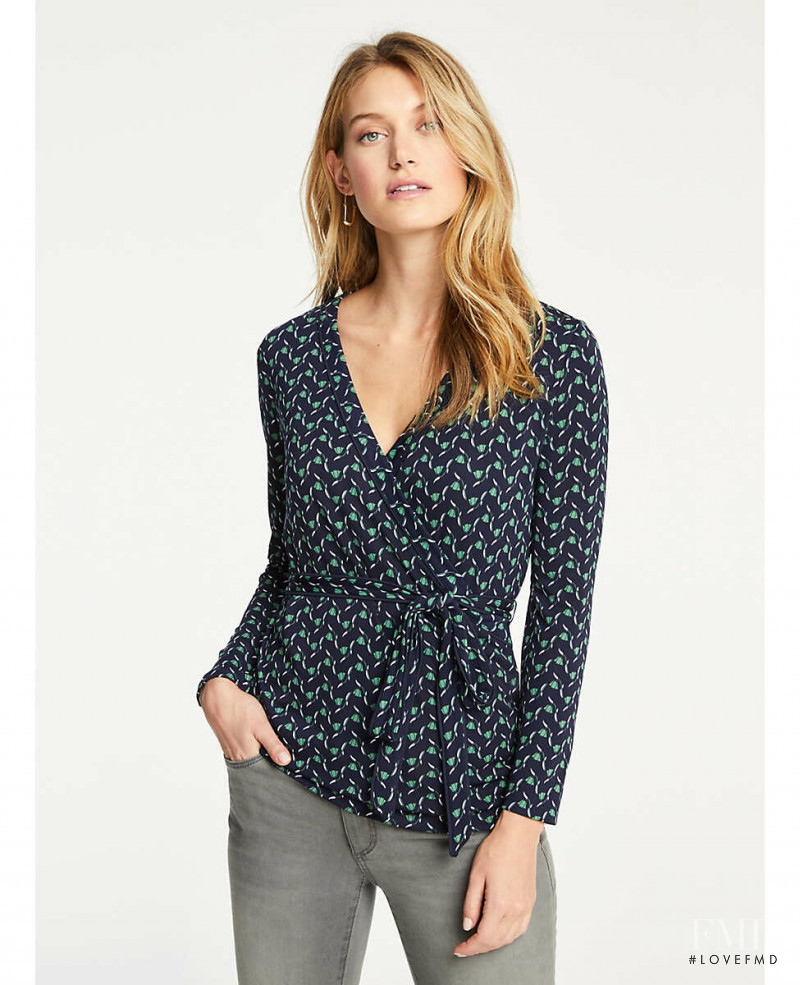 Caroline Lowe featured in  the Ann Taylor catalogue for Spring/Summer 2019