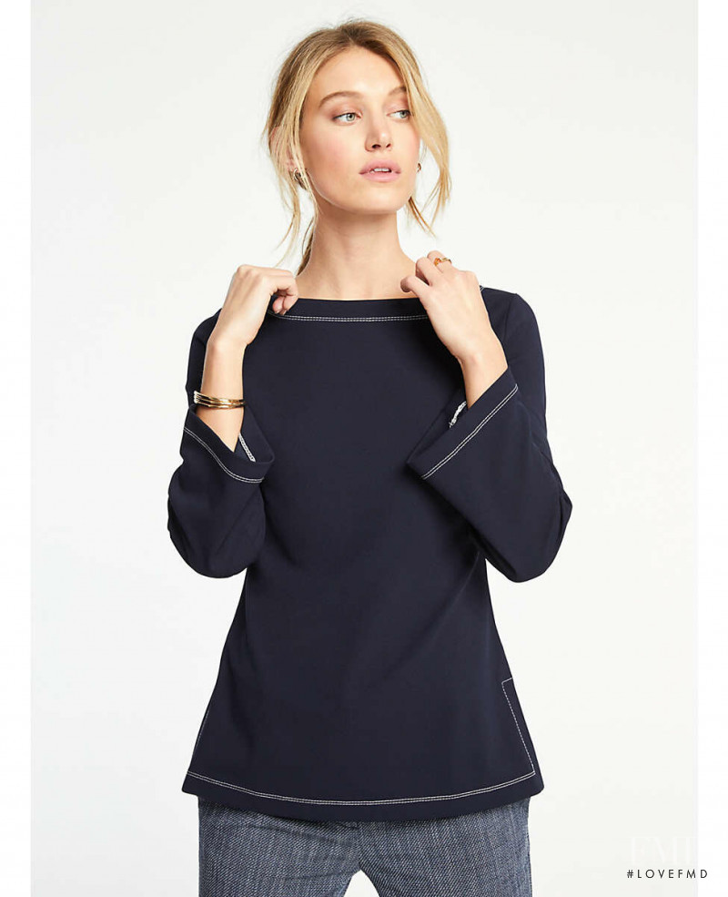 Caroline Lowe featured in  the Ann Taylor catalogue for Spring/Summer 2019