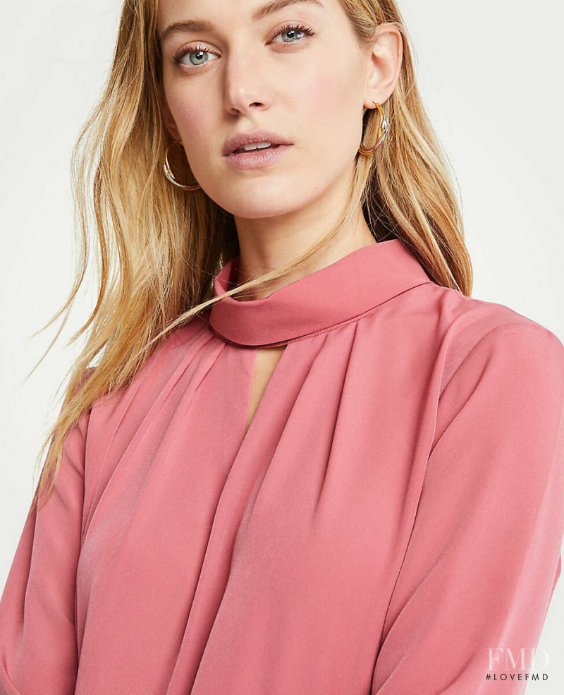 Caroline Lowe featured in  the Ann Taylor catalogue for Spring/Summer 2019