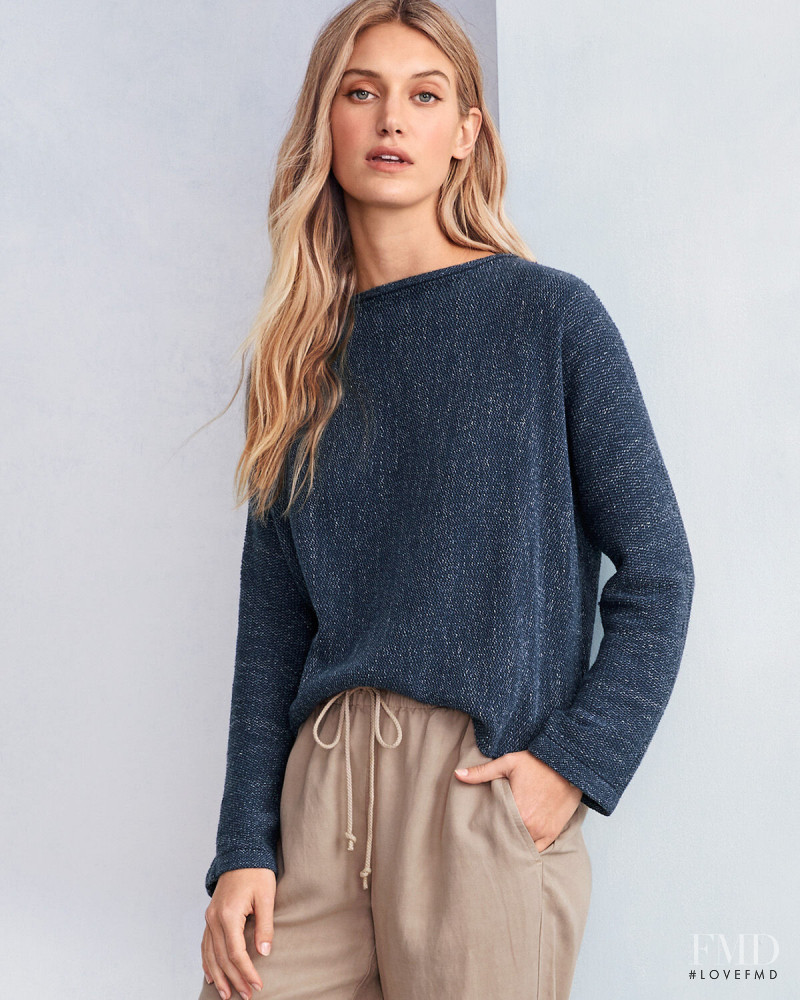 Caroline Lowe featured in  the Eileen Fisher catalogue for Spring/Summer 2020