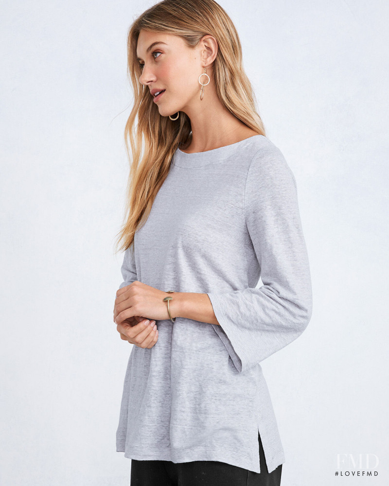 Caroline Lowe featured in  the Eileen Fisher catalogue for Spring/Summer 2020