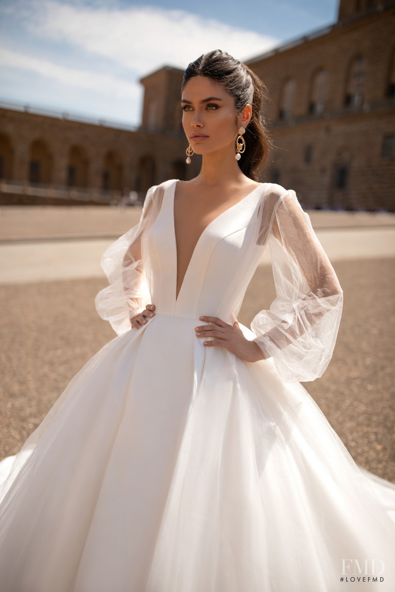 Victoria Bronova featured in  the Milla Nova Royal Collection lookbook for Autumn/Winter 2019