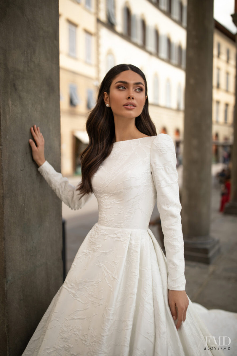 Victoria Bronova featured in  the Milla Nova Royal Collection lookbook for Autumn/Winter 2019