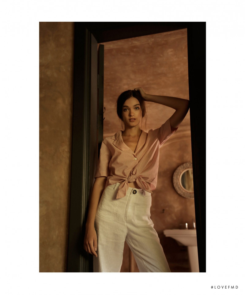Valeria Rudenko featured in  the Magali Pascal Nomad lookbook for Summer 2019