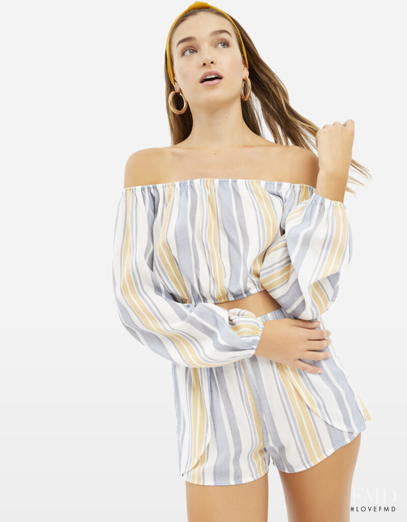 Valeria Rudenko featured in  the Tally Weijl catalogue for Summer 2019