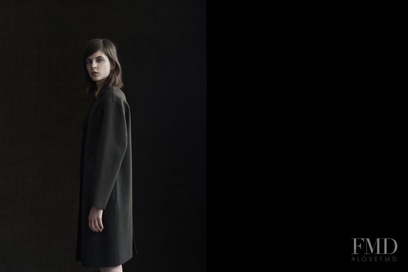 Kel Markey featured in  the Jil Sander Navy advertisement for Autumn/Winter 2013