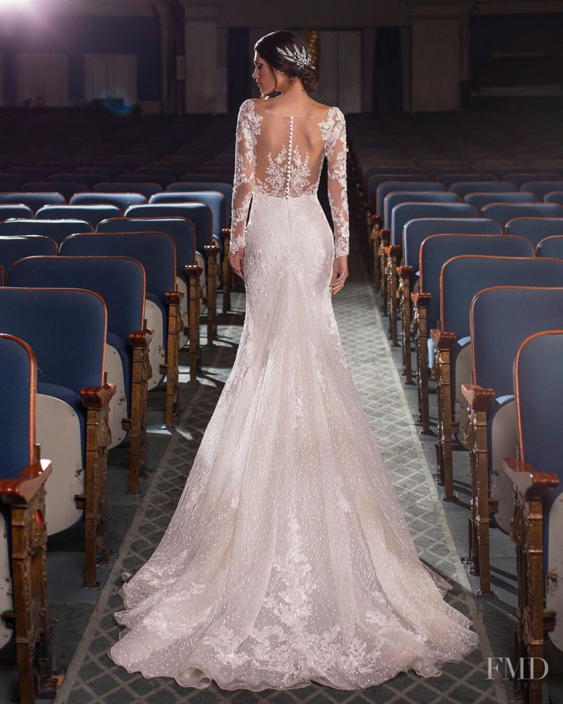 Victoria Bronova featured in  the Pronovias catalogue for Spring/Summer 2020