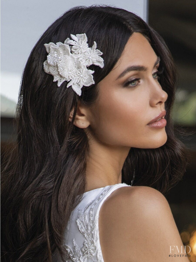 Victoria Bronova featured in  the Pronovias catalogue for Spring/Summer 2020