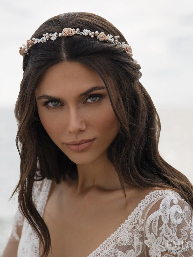 Victoria Bronova featured in  the Pronovias catalogue for Spring/Summer 2020