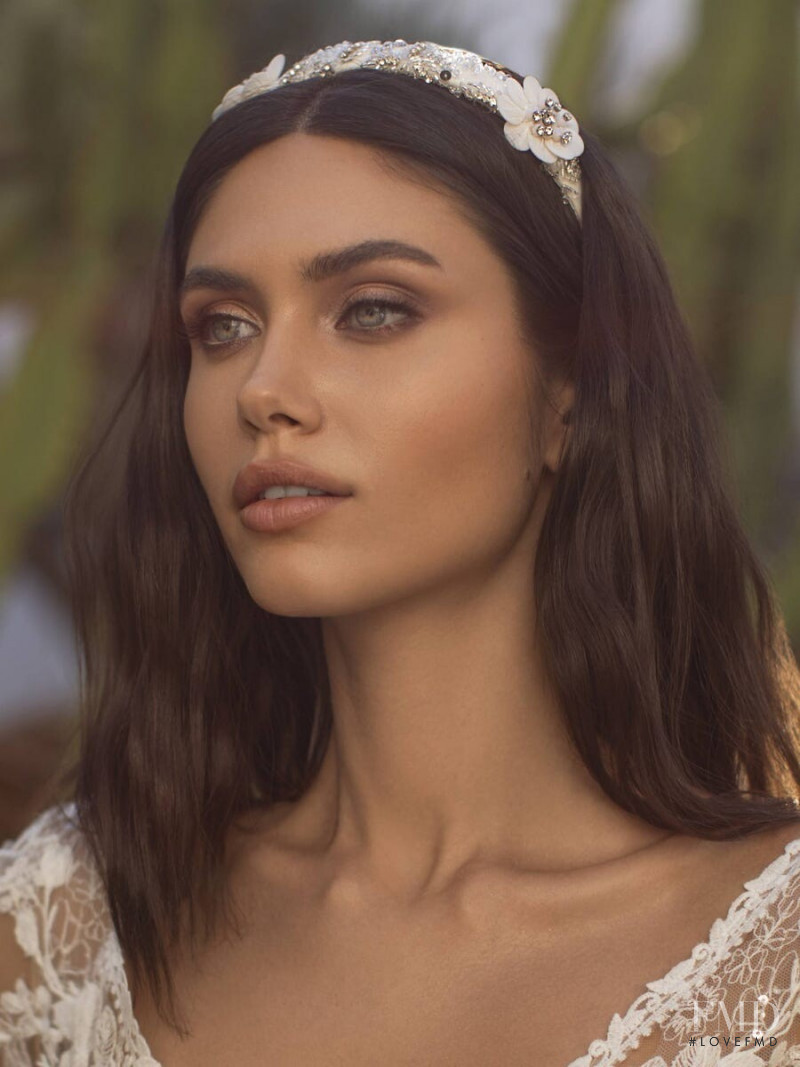 Victoria Bronova featured in  the Pronovias catalogue for Spring/Summer 2020