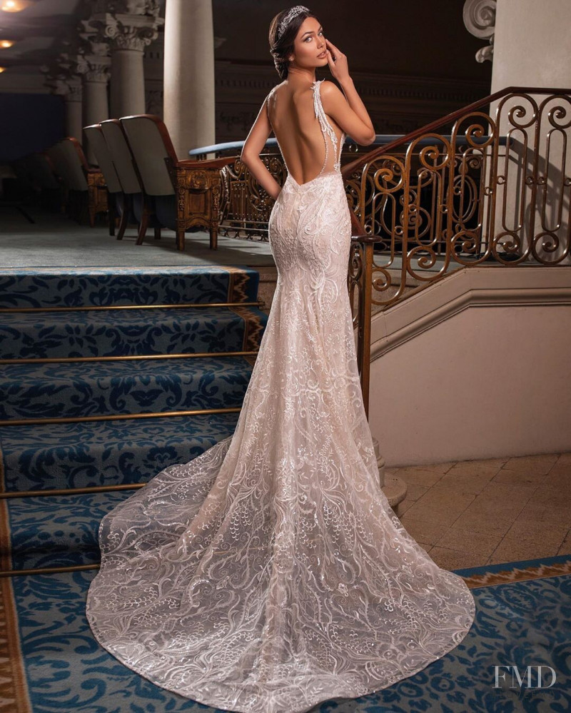 Victoria Bronova featured in  the Pronovias catalogue for Spring/Summer 2020