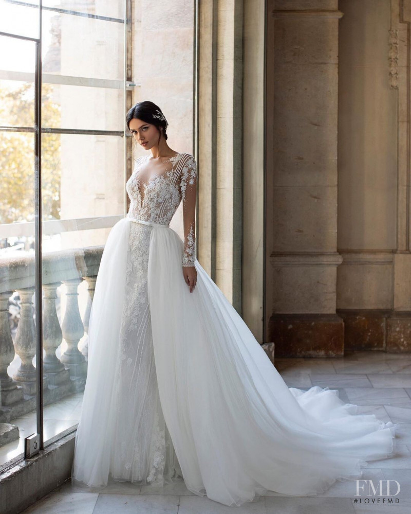 Victoria Bronova featured in  the Pronovias catalogue for Spring/Summer 2020