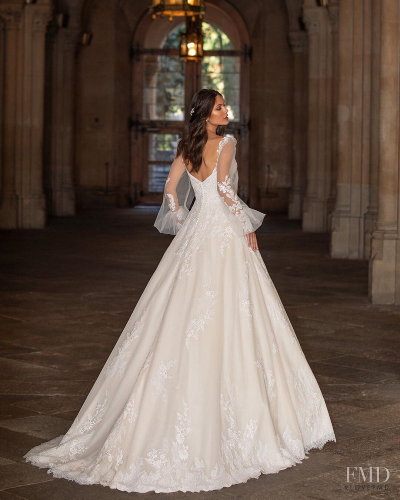 Victoria Bronova featured in  the Pronovias catalogue for Spring/Summer 2020