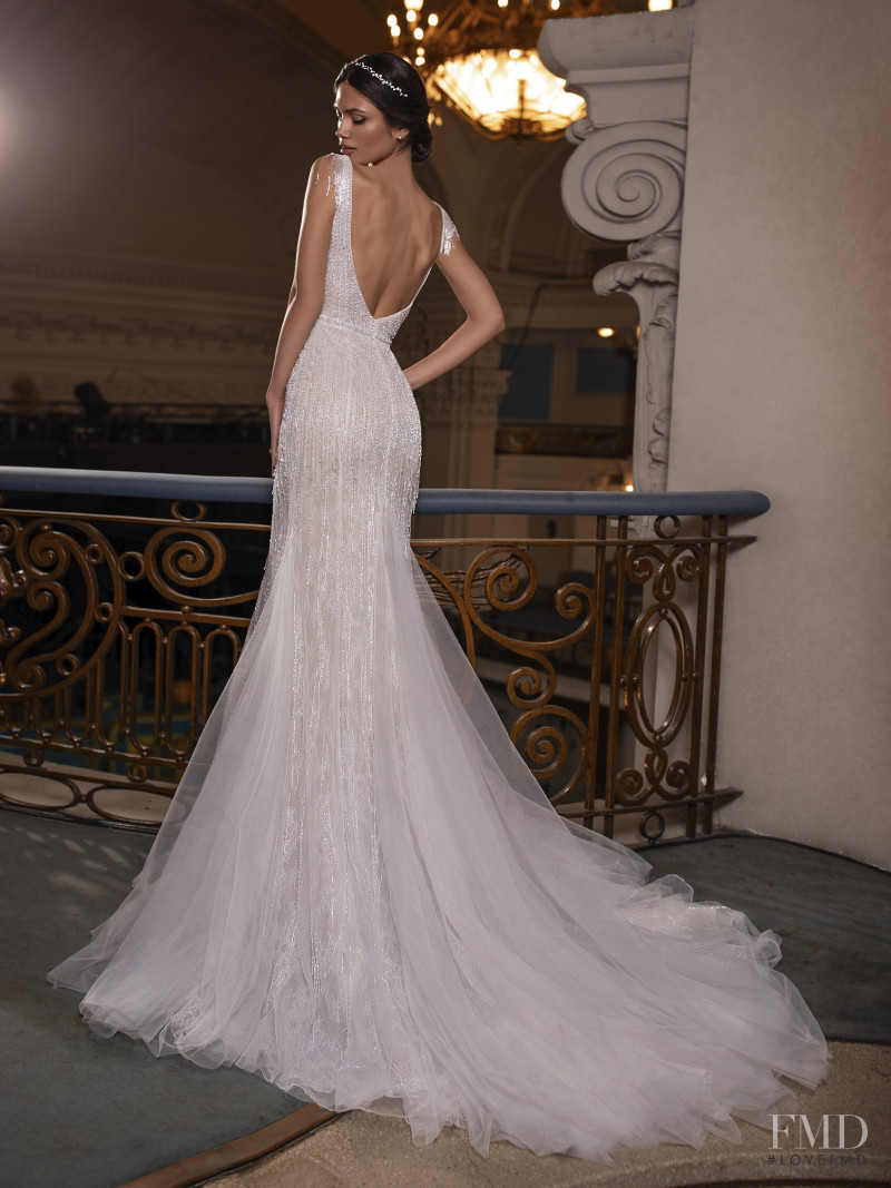 Victoria Bronova featured in  the Pronovias catalogue for Spring/Summer 2020